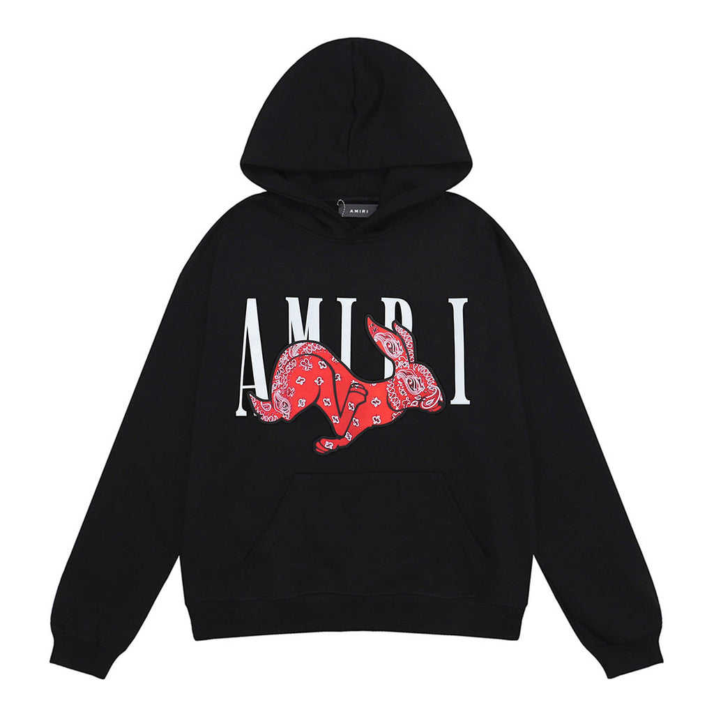 CHH Chrome Heart Hoodie Amiri Printed Circle Casual Loose Hoodie